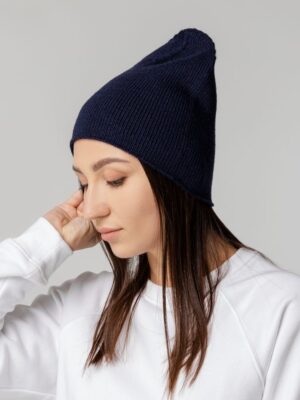 Шапка Dalia, темно-синяя — изображение 6