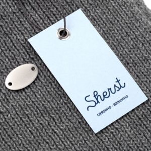 Шарф Bernard, серый меланж — изображение 7