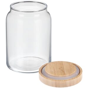 Банка с бамбуковой крышкой Woody M — изображение 3
