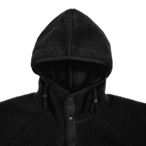 Анорак унисекс Oblako, черный — изображение 4