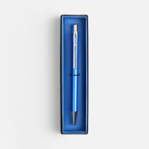 Ручка шариковая Arvent Glossy в футляре, синяя — изображение 2