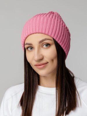Шапка Yong, розовая — изображение 4