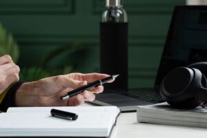 Роллер Scribo со стилусом, матовый серый — изображение 8