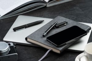 Роллер Scribo со стилусом, матовый черный — изображение 8