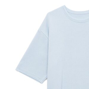 Джемпер с коротким рукавом Siluetti Volumica, светло-голубой — изображение 3