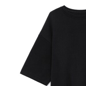 Джемпер с коротким рукавом Siluetti Volumica, черный — изображение 3