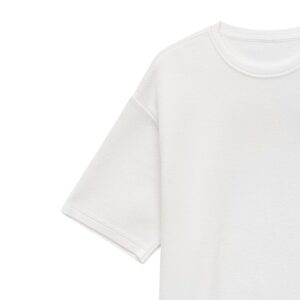 Джемпер с коротким рукавом Siluetti Volumica, молочно-белый — изображение 3