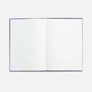 Блокнот Accenti, черный с синим — изображение 3
