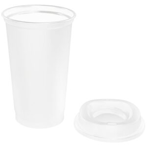 Стакан с крышкой Color Cap White, белый — изображение 2