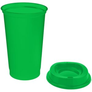 Стакан с крышкой Color Cap, зеленый — изображение 2