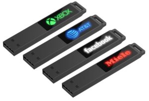 Флешка markBright Black с белой подсветкой, 32 Гб — изображение 6