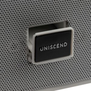 Беспроводная стереоколонка Uniscend Roombox, светло-серая — изображение 10
