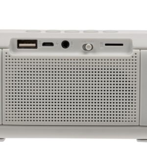 Беспроводная стереоколонка Uniscend Roombox, светло-серая — изображение 9
