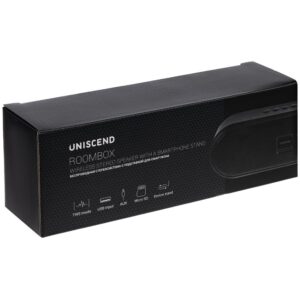 Беспроводная стереоколонка Uniscend Roombox, светло-серая — изображение 15