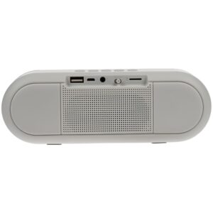 Беспроводная стереоколонка Uniscend Roombox, светло-серая — изображение 5