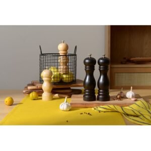 Мельница для перца Wood, большая, черная — изображение 5