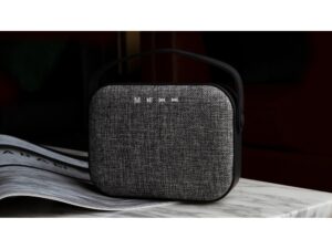Портативная колонка Rombica Mysound Mia с логотипом, серый — изображение 11