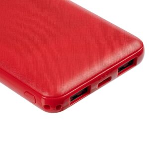 Внешний аккумулятор Uniscend Full Feel Type-C 5000 мАч, красный — изображение 3