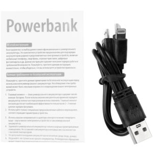 Внешний аккумулятор Uniscend Full Feel Type-C, 10000 мАч, черный — изображение 7