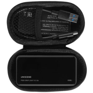 Внешний SSD диск Drop Light, с подсветкой гравировки, 512 Гб — изображение 5