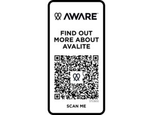 Avalite футболка унисекс Aware™ из переработанных материалов с коротким рукавом - Нейви — изображение 5