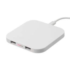 Беспроводное зарядное устройство Interra Plus, белое — изображение 7