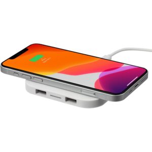 Беспроводное зарядное устройство Interra Plus, белое — изображение 9