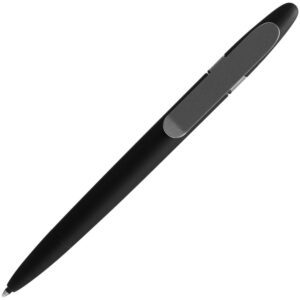Ручка шариковая Prodir DS5 TSR Metal Clip, черная — изображение 2