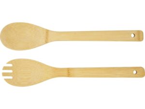Argulls, бамбуковая салатница и приборы, natural — изображение 2