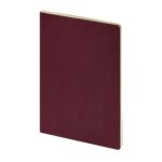 Бизнес тетрадь А5 Megapolis flex 60 л. soft touch клетка, бордовый
