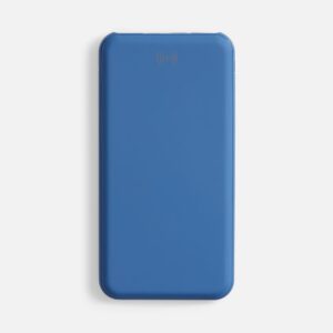 Аккумулятор с беспроводной зарядкой All Day Wireless 10000 мАч, синий — изображение 2