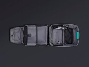 Водостойкий антикражный рюкзак Clickpack для ноутбука 15.6, черный — изображение 16