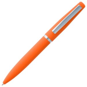 Ручка шариковая Bolt Soft Touch, оранжевая — изображение 3