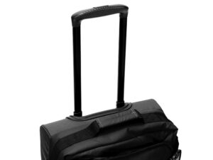 Сумка на колесах TORBER Mobi, черный, полиэстер 900D с PU покрытием, 47 х 34 х 21,5 см, 32 л — изображение 5