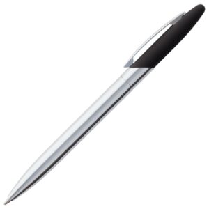 Ручка шариковая Dagger Soft Touch, черная — изображение 2