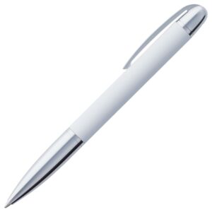 Ручка шариковая Arc Soft Touch, белая — изображение 2