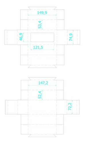 Коробка с окном Vindu, малая — изображение 5