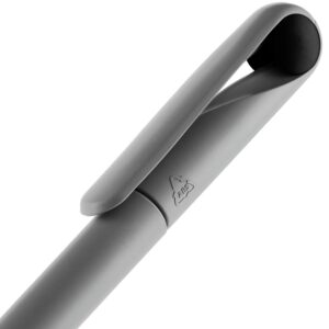 Ручка шариковая Prodir DS1 TMM Dot, серая с черным — изображение 5