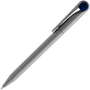 Ручка шариковая Prodir DS1 TMM Dot, серая с синим — изображение 2
