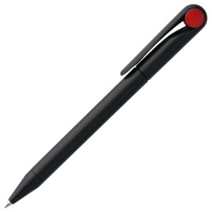 Ручка шариковая Prodir DS1 TMM Dot, черная с красным — изображение 2
