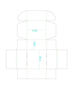 Коробка Medio, белая — изображение 3