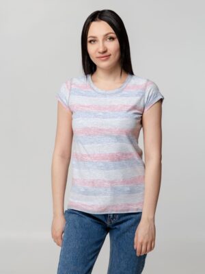 Футболка женская Rayet Lady двусторонняя, красная с синим — изображение 12