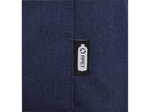 Tundra сумка-холодильник из переработанного РЕТ-пластика, сертиф. согласно GRS - Heather navy — изображение 5