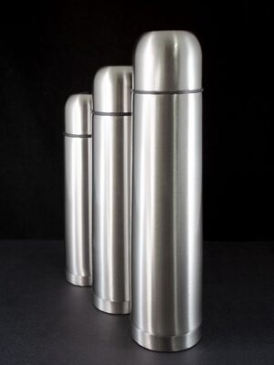 Термос Plain 750, серебристый — изображение 6