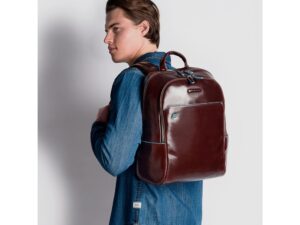 Рюкзак, Piquadro Blue Square, Коричневый — изображение 6