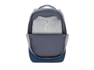 RIVACASE 7567 grey/dark blue рюкзак для ноутбука 17.3 / 6 — изображение 16