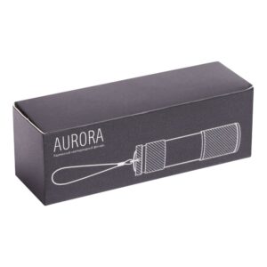 Фонарик Aurora, серебристый — изображение 3