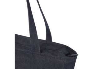 Weekender эко-сумка из переработанного материала Aware™ плотностью 500 г/м² - Джинс — изображение 4