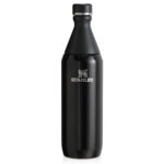 Бутылка для воды Stanley All Day Slim объемом 600 мл - черный глянцевый