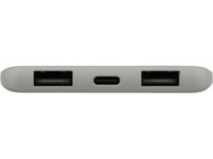 Внешний аккумулятор Powerbank C1, 5000 mAh, серый — изображение 4